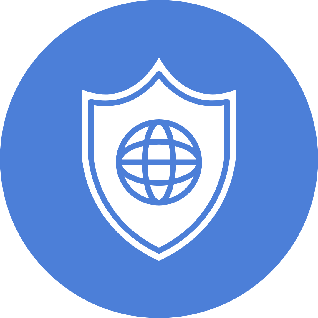 General Liability Insurance icon of a shield for those in Paola, KS and Miami County